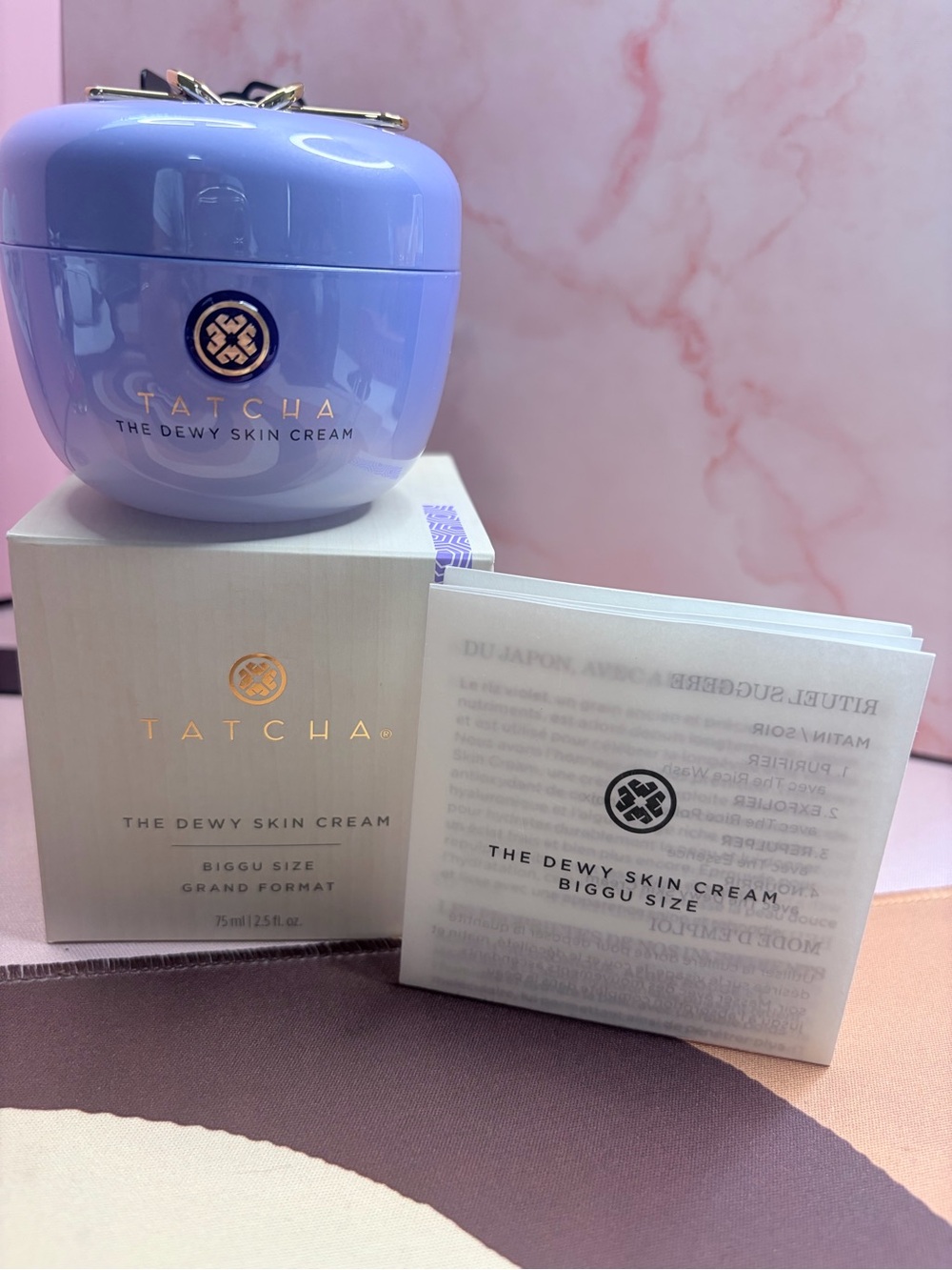 Tatcha Dewy Skin Cream - Lavender Purple Jar